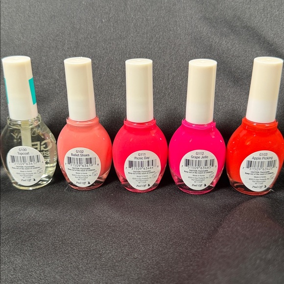 5 brand new Broadway Gel Strong Nail Polish in different shades - Picture 3 of 9